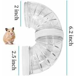 Jouet De Tunnel En Tube De Hamster, Module De Jeu De Bricolage Varié Pour Exercice De Jouet Pour Souris Hamster Tunnel De Connexion Externe Pour Hamster Sports Blanc Calibre 5,5 9 Jouet De Tunnel En Tube De Hamster, Module De Jeu De Bricolage Varié Pour Exercice De Jouet Pour Souris Hamster Tunnel De Connexion Externe Pour Hamster Sports Blanc Calibre 5,5 -Trixie || Flamingo Soldes Magasin 36284950 5