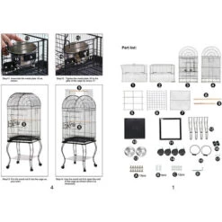 Cage Pour Voliere Perch Perroquets Oiseaux 5959150cm 9 Cage Pour Voliere Perch Perroquets Oiseaux 5959150cm -Trixie || Flamingo Soldes Magasin 37028103 5