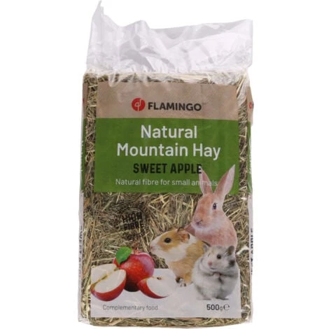 Foin De Montagne Aux Pommes. 500 Gr. Pour Rongeurs - Flamingo Pet Products 1 Foin De Montagne Aux Pommes. 500 Gr. Pour Rongeurs - Flamingo Pet Products