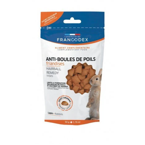 Friandises Anti Boules De Poils 50g Pour Lapins - Francodex 2 Friandises Anti Boules De Poils 50g Pour Lapins - Francodex – Image 2