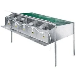 Cage à Perdrix 5 Départements, 204x108x105 Cm