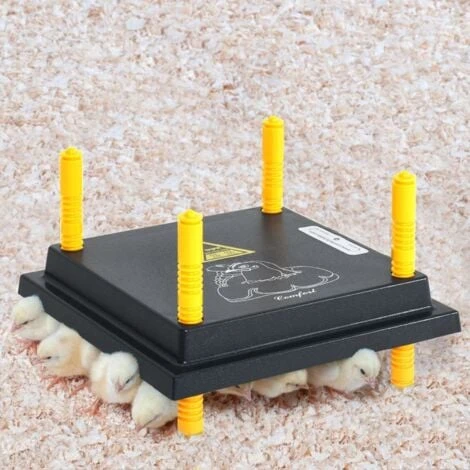 Plaque Chauffante Pour Poussins Et Canetons 25x25 Cm VidaXL 2 Plaque Chauffante Pour Poussins Et Canetons 25x25 Cm VidaXL – Image 2