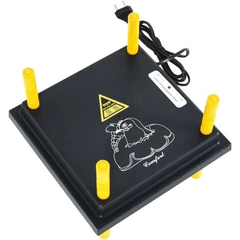 Plaque Chauffante Pour Poussins Et Canetons 25x25 Cm VidaXL 4 Plaque Chauffante Pour Poussins Et Canetons 25x25 Cm VidaXL – Image 4