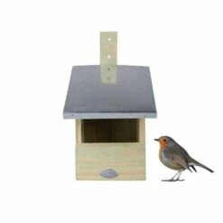 ESSCHERT DESIGN Nichoir à Rouge-gorge - Jardin - Livraison Gratuite