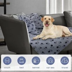 Tapis Pour Animaux De Compagnie Accessoire Pour Clapier 3 Pièces Fontainebleau 60X70cm （Gris-noir-kaki） -Trixie || Flamingo Soldes Magasin 42713813 4