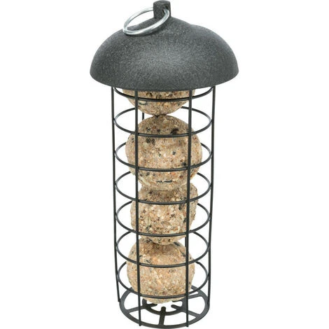 Mangeoire à Boule De Graisse Pour Oiseaux ø 10 X 21 Cm - Animallparadise 2 Mangeoire à Boule De Graisse Pour Oiseaux ø 10 X 21 Cm - Animallparadise – Image 2