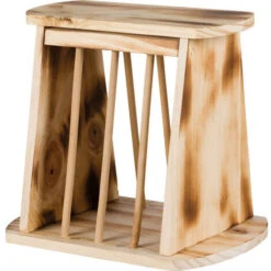 Râtelier à Foin Pour Un Usage Debout, Taille 25 × 22 × 18 Cm, Pour Lapin/cochon D'inde. - Animallparadise