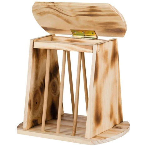 Râtelier à Foin Pour Un Usage Debout, Taille 25 × 22 × 18 Cm, Pour Lapin/cochon D'inde. - Animallparadise 2 Râtelier à Foin Pour Un Usage Debout, Taille 25 × 22 × 18 Cm, Pour Lapin/cochon D'inde. - Animallparadise – Image 2