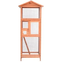 Cage à Oiseaux 68x62x166 Cm Bois De Sapin Massif VidaXL -Trixie || Flamingo Soldes Magasin 48882895 5