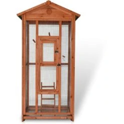 Volière D’oiseaux En Bois Perroquet Volière Taille L