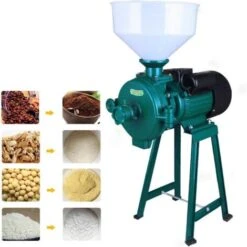 Broyeur à Céréales électrique 1500 W 220 V, Moulin D'alimentation électrique Broyeur à Céréales Sèches Fraiseuse à Riz à Grain De Maïs 1400r / Min 9 Broyeur à Céréales électrique 1500 W 220 V, Moulin D'alimentation électrique Broyeur à Céréales Sèches Fraiseuse à Riz à Grain De Maïs 1400r / Min -Trixie || Flamingo Soldes Magasin 50002024 5