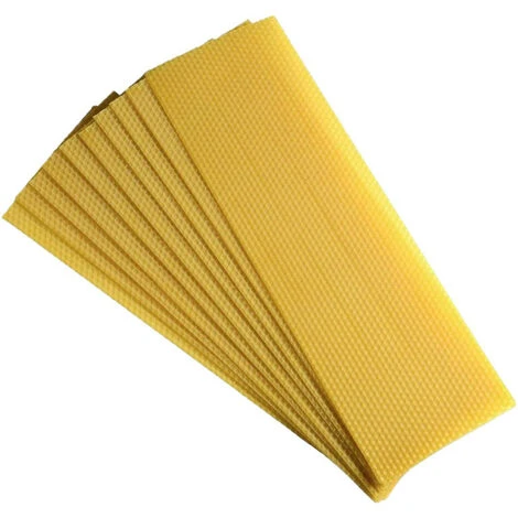 10 Feuilles De Cire D'abeille Gaufrées Voirnot Hausse Sélection 1 10 Feuilles De Cire D'abeille Gaufrées Voirnot Hausse Sélection
