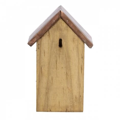 Nichoir Pour Mésange Bleue En Bois Et Cuivre - 13,8 X 16,7 X 25,8 Cm - Marron - Livraison Gratuite 3 Nichoir Pour Mésange Bleue En Bois Et Cuivre - 13,8 X 16,7 X 25,8 Cm - Marron - Livraison Gratuite – Image 3