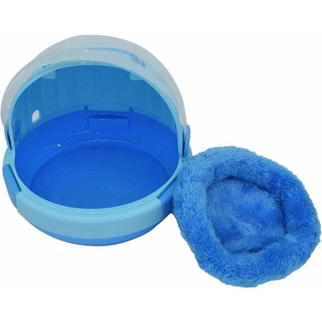 Cage De Transport Légère - Capsule De Transport D'animaux, Sac À Main De Transport Pour Oiseaux En PVC, Avec Un Coussin, Doux Et Chaud,Convient Pour Oiseaux Perroquet,Bleu, Fontainebleau 5 Cage De Transport Légère - Capsule De Transport D'animaux, Sac À Main De Transport Pour Oiseaux En PVC, Avec Un Coussin, Doux Et Chaud,Convient Pour Oiseaux Perroquet,Bleu, Fontainebleau – Image 5