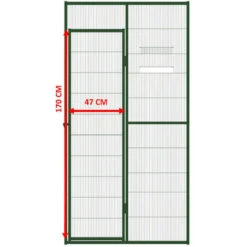 Volière D’intérieur Pour Petits Oiseaux IMOR® Du 4m² Avec Toit En Maille. 054.105 -Trixie || Flamingo Soldes Magasin 51341457 4