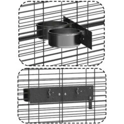 Volière De Jardin Pour Perroquets De 2m² IMOR® 053.005 8 Volière De Jardin Pour Perroquets De 2m² IMOR® 053.005 -Trixie || Flamingo Soldes Magasin 51341459 4