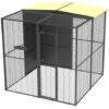 Volière De Jardin Pour Perroquets De 4m² à Toit Mixte IMOR® 053.014