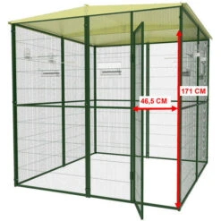 Volière Du Jardin Pour Petits Oiseaux IMOR® Du 4m Avec Porte. 054.010 -Trixie || Flamingo Soldes Magasin 51341465 4