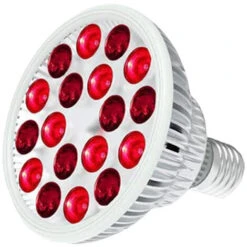 Lampe Infrarouge Chauffante, 54W 18LED Thérapie Infrarouge Pour Thermothérapie, Lampe à Infrarouge 660nm Rouge Et 850nm Près De Combo Infrarouge, Pour Peau,Muscle,et Soulagement De Douleur