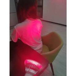 Lampe Infrarouge Chauffante, 54W 18LED Thérapie Infrarouge Pour Thermothérapie, Lampe à Infrarouge 660nm Rouge Et 850nm Près De Combo Infrarouge, Pour Peau,Muscle,et Soulagement De Douleur -Trixie || Flamingo Soldes Magasin 51454183 5