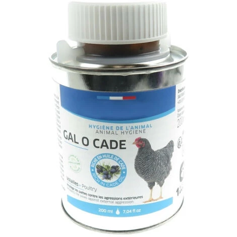 Gal O Cade 200 Ml, Protège Pattes, Pour Volaille - Animallparadise 1 Gal O Cade 200 Ml, Protège Pattes, Pour Volaille - Animallparadise