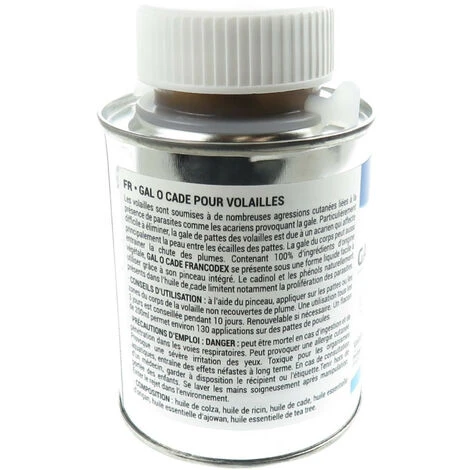 Gal O Cade 200 Ml, Protège Pattes, Pour Volaille - Animallparadise 4 Gal O Cade 200 Ml, Protège Pattes, Pour Volaille - Animallparadise – Image 4