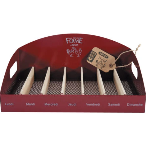 Range œufs En Métal Grenat 34.5 X 26 X 14.5 Cm Basse Cour - Animallparadise 1 Range œufs En Métal Grenat 34.5 X 26 X 14.5 Cm Basse Cour - Animallparadise