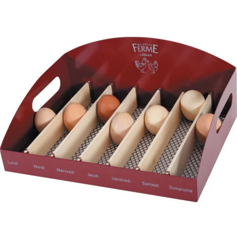 Range œufs En Métal Grenat 34.5 X 26 X 14.5 Cm Basse Cour - Animallparadise 3 Range œufs En Métal Grenat 34.5 X 26 X 14.5 Cm Basse Cour - Animallparadise – Image 3