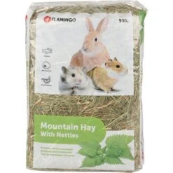 Foin De Montagne Avec Orties 500 G Pour Rongeurs - Flamingo Pet Products
