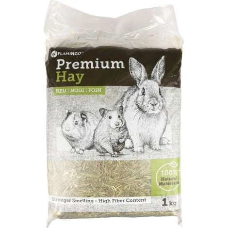 Foin De Pré Premium Nature 1 Kg Soit 30 Litres Pour Rongeur - Flamingo Pet Products 1 Foin De Pré Premium Nature 1 Kg Soit 30 Litres Pour Rongeur - Flamingo Pet Products