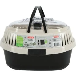 Panier De Transport NEO Noir 25 X 33 X Hauteur 22 Cm Pour Rongeur - Zolux