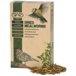 Vers De Farine Séchés Pour Oiseaux. Naturel. Marque : Esschert Design. Réf. : FB858