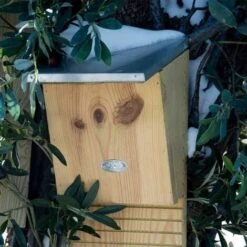 Nichoir Chauve Souris. Naturel. Marque : Esschert Design. Réf. : NKVM -Trixie || Flamingo Soldes Magasin 52047221 3