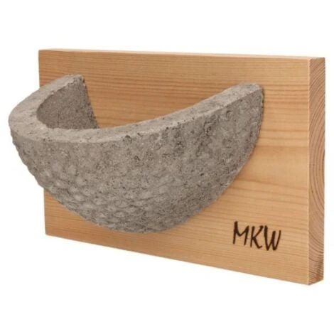 Nichoir Simple Hirondelle Rustique En Béton De Bois 1 Nichoir Simple Hirondelle Rustique En Béton De Bois