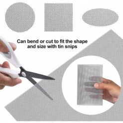 6PCS Maille En Acier (300x210mm) Grillage Filtre Maille D'acier Inoxydable 304 Maille De Rongeur 1 Mm Engrener 0.40mm Rongeur Mesh Maille Anti-Moustique Pour Portes Grillage De Toile -Trixie || Flamingo Soldes Magasin 53929699 3