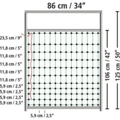 Porte Pour Filets De Clôture électrique 95-125 Cm 446518 Kerbl -Trixie || Flamingo Soldes Magasin 5449251 3
