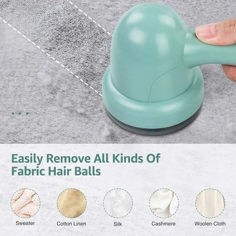 Guazhuni Port USB, Rasoir Peluche Pour Vêtements, Pulls, Meubles, Laine, Tapis,Vert 4 Guazhuni Port USB, Rasoir Peluche Pour Vêtements, Pulls, Meubles, Laine, Tapis,Vert – Image 4