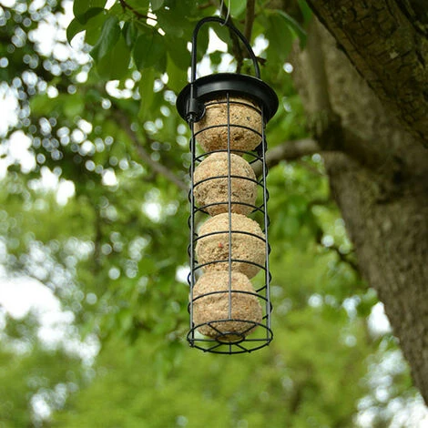 Distributeur Boules De Graisse 28 Cm. Noir. Marque : Esschert Design. Réf. : FB466 4 Distributeur Boules De Graisse 28 Cm. Noir. Marque : Esschert Design. Réf. : FB466 – Image 4