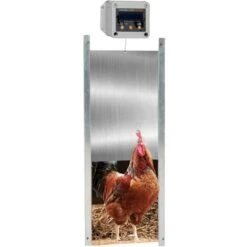 Portier Automatique Pour Porte De Poulailler Programmable Heure Luminosité