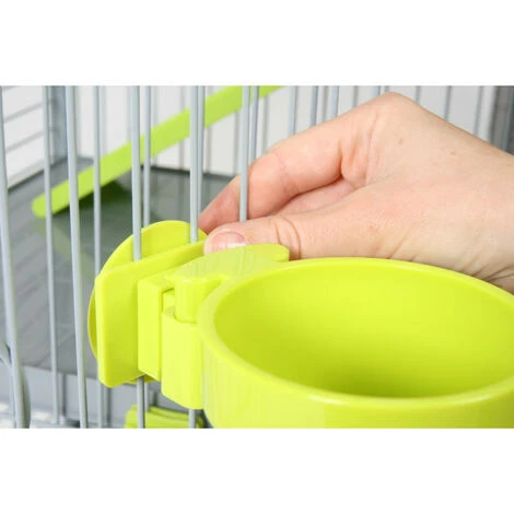 Mangeoire 300 Ml ø 9.5 Cm Anis, En Plastique Pour Rongeur. - Zolux 5 Mangeoire 300 Ml ø 9.5 Cm Anis, En Plastique Pour Rongeur. - Zolux – Image 5