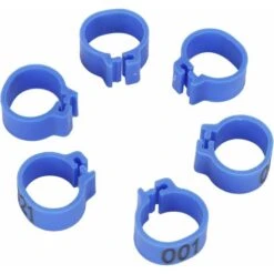 Triomphe 100 Pièces Bague Pied D'oiseau 8mm 001-100 Pigeons Numérotés Identifient Le Clip D'approvisionnement En Volaille Anneau De Pigeon Anneau De Jambe De Volaille Pour Pigeons (Bleu) 9 Triomphe 100 Pièces Bague Pied D'oiseau 8mm 001-100 Pigeons Numérotés Identifient Le Clip D'approvisionnement En Volaille Anneau De Pigeon Anneau De Jambe De Volaille Pour Pigeons (Bleu) -Trixie || Flamingo Soldes Magasin 55532812 5