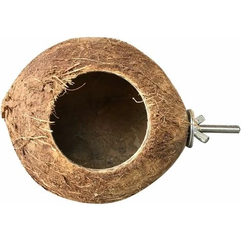 Colorful Cages à Oiseaux Nids Animal De Compagnie Nid De Noix De Coco, Perroquet Perche Naturelle, Petits Animaux Lit Confortable Oiseau Nid De Sommeil 1 PC 1 Colorful Cages à Oiseaux Nids Animal De Compagnie Nid De Noix De Coco, Perroquet Perche Naturelle, Petits Animaux Lit Confortable Oiseau Nid De Sommeil 1 PC