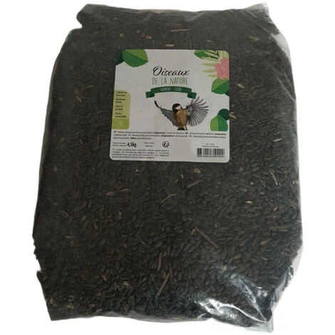 Tournesol Graine Pour Oiseaux De Jardin Sac 4.5 Kg - Animallparadise 1 Tournesol Graine Pour Oiseaux De Jardin Sac 4.5 Kg - Animallparadise