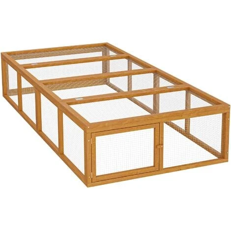 Clapier à Lapin XXL Cage Pour Petits Animaux Avec Enclos Parc Rongeurs Élevage Basse-cour Ferme 1 Clapier à Lapin XXL Cage Pour Petits Animaux Avec Enclos Parc Rongeurs Élevage Basse-cour Ferme