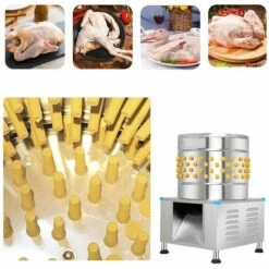 Canard Plumeuse Volaille Doigt Plumeuse Volaille Plumer Les Doigts Bâton D'enlèvement De Plumes De Cheveux De Remplacement (Jaune)LO-Ron -Trixie || Flamingo Soldes Magasin 57779705 5