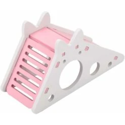 Échelle D'escalier De Hamster, Jouets D'escalade De Hamster De Nid De Repos D'assemblée D'animal Familier De Maison De Hamster En Bois(Rose) -Trixie || Flamingo Soldes Magasin 59658169 5