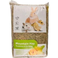 Foin Aux Fleurs De Pissenlit Et Soucis 500 G Pour Rongeurs - Animallparadise