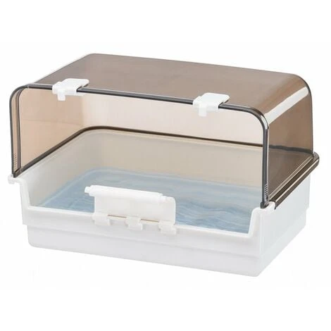Ferplast RIO 10 Bain Pour Oiseaux, Perruches Et Calopsittes. Variante RIO 10 - Mesures: 18 X 26 X H 17 Cm - 2 Ferplast RIO 10 Bain Pour Oiseaux, Perruches Et Calopsittes. Variante RIO 10 - Mesures: 18 X 26 X H 17 Cm - – Image 2