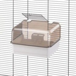 Ferplast RIO 10 Bain Pour Oiseaux, Perruches Et Calopsittes. Variante RIO 10 - Mesures: 18 X 26 X H 17 Cm - 7 Ferplast RIO 10 Bain Pour Oiseaux, Perruches Et Calopsittes. Variante RIO 10 - Mesures: 18 X 26 X H 17 Cm - -Trixie || Flamingo Soldes Magasin 60906662 4