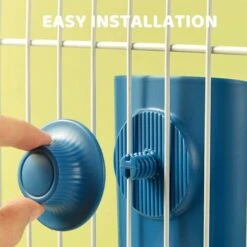 Distributeur Eau Lapin, 600ML Suspendue Abreuvoir Lapin Automatique Biberon Cochon D'Inde Anti-Goutte Biberon Hamster Pour Lapin Chinchilla Cochon D'Inde Hérisson Furet -Trixie || Flamingo Soldes Magasin 63690786 3